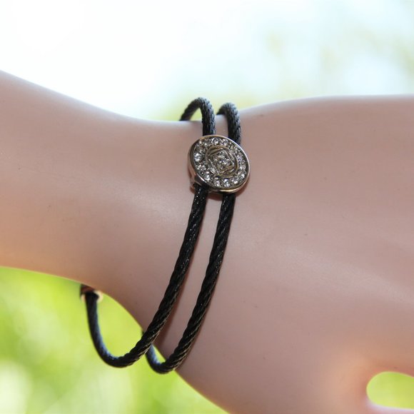 2 Crystal Bracelets Marc Jacobs and Twisted Cable - Picture 9 of 13